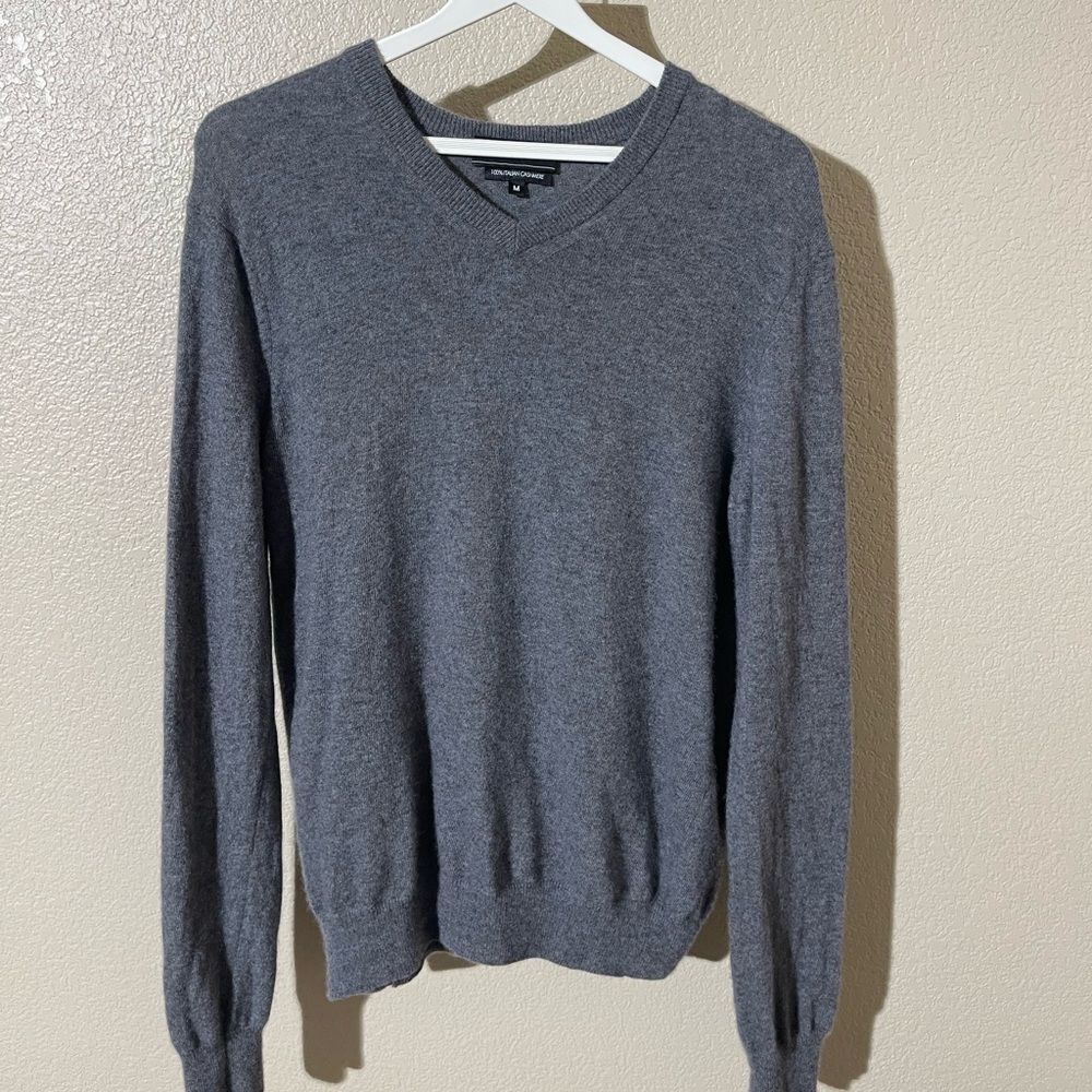 Mantovani Studio Italian Cashmere Sweater - Classic Gray